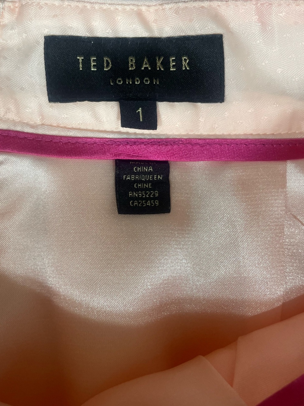 Ted Baker Pink “Flowtii Oil Painting” Floral Print A-Line Skirt - Picture 8 of 14